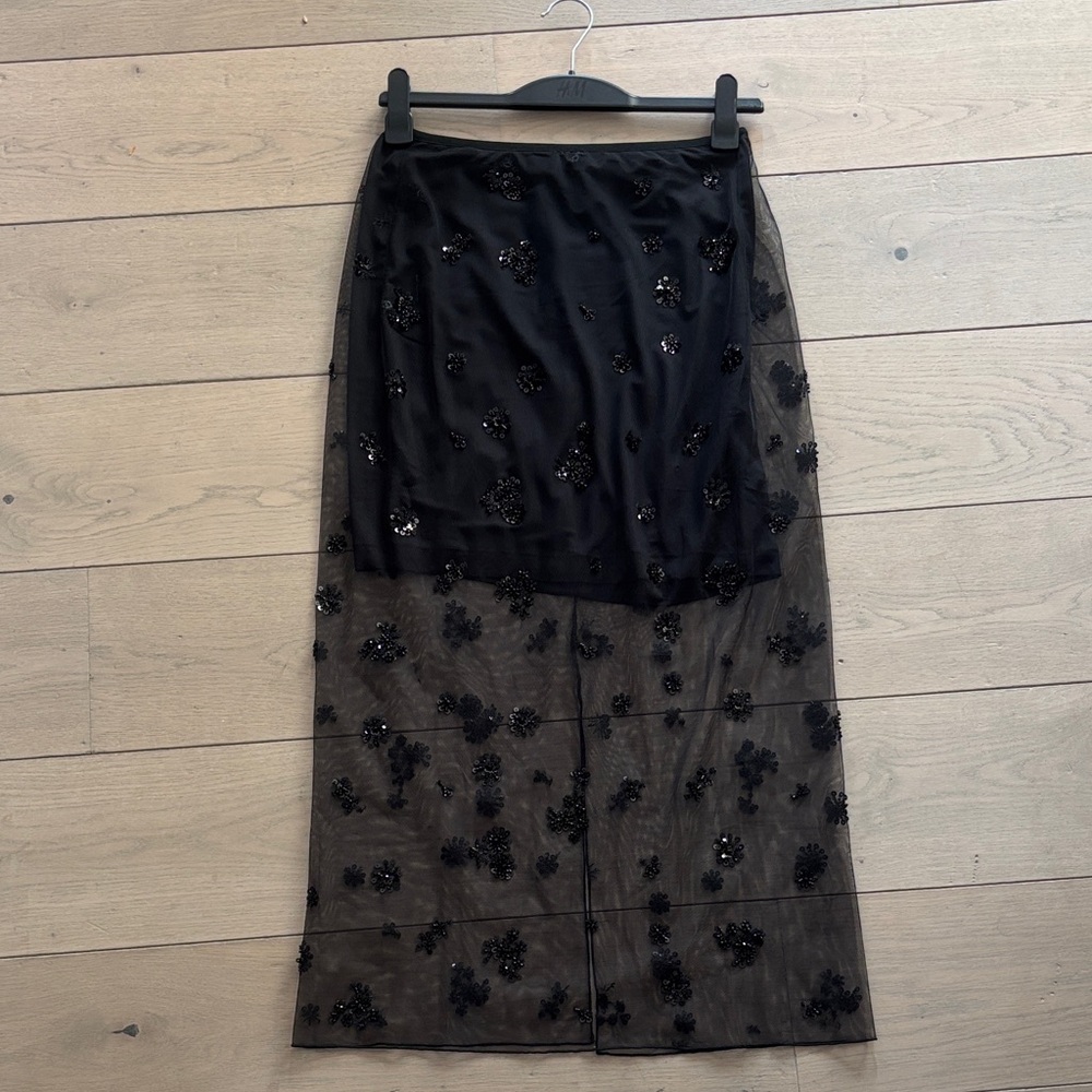 Sheer skirt